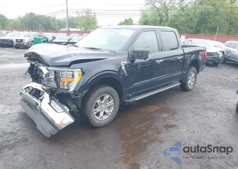 2021 Ford F-150 Xlt z USA, uszkodzony, nr VIN 1FTEW1EP7MKE31090
